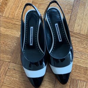 Brand New Manolo Blahnik Low Heel